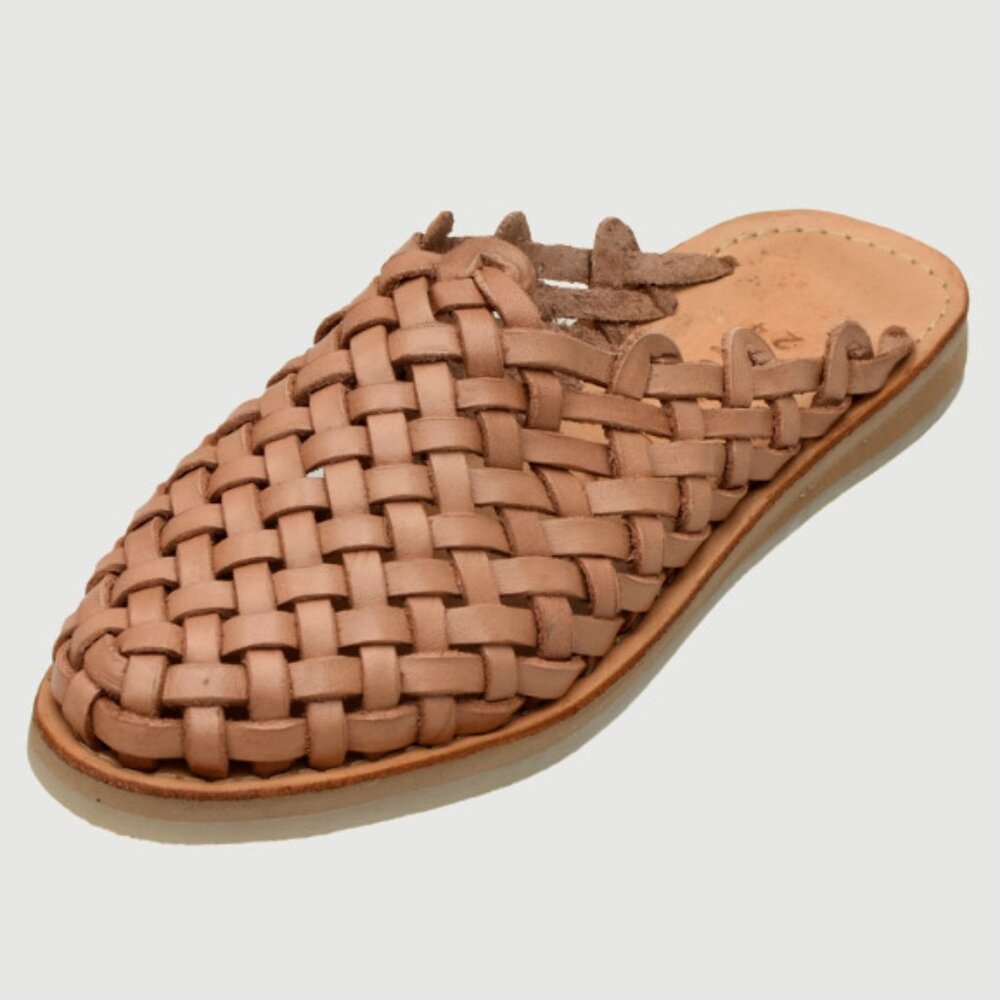 Macarena Collection Sandals Huarache Woven Leather Mexican Style Marta Size US 9